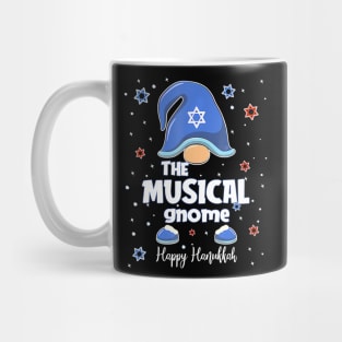 Funny The Musical Gnome Hanukkah Matching Family Mug